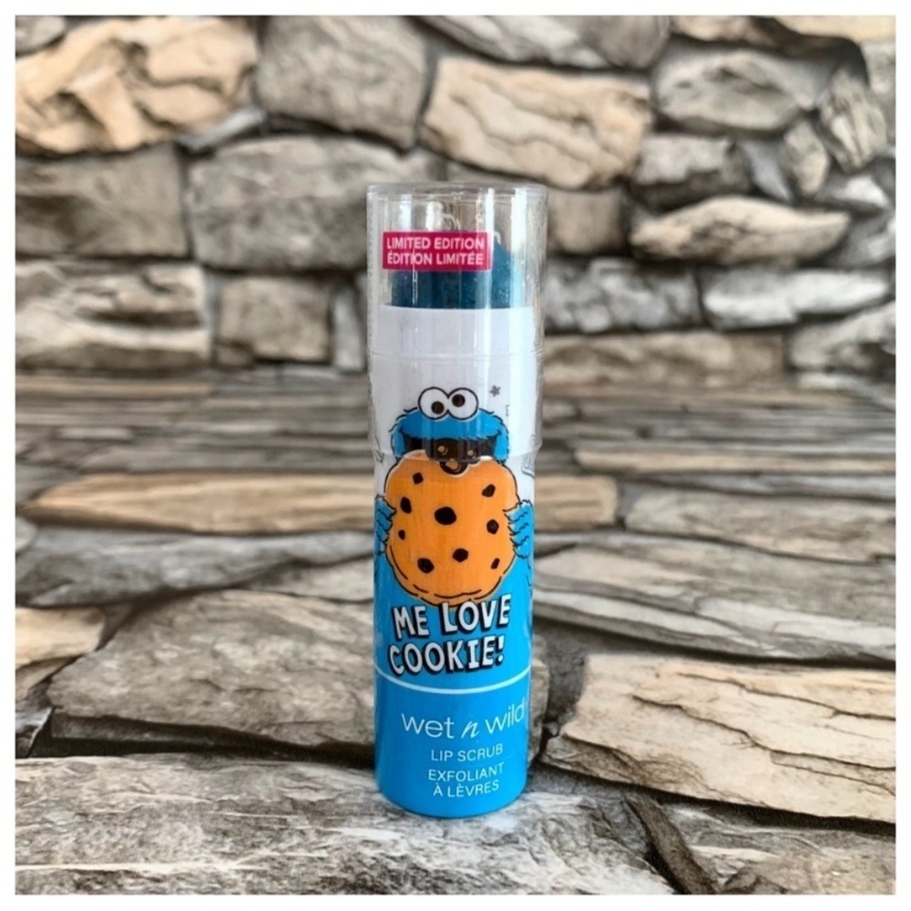 Sesame Street x Wet n Wild Me Love Cookie Monster Vegan Exfoliation Lip Scrub